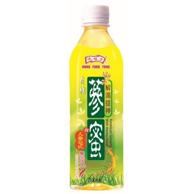 鴻福堂 花旗蔘蜜 500ML